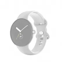Bracelet silicone pour Google Pixel Watch - Blanc