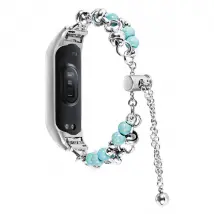 Bracelet métal bijoux - Xiaomi Mi Band 3/4 Vert