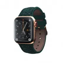 NJORD Bracelet Cuir - Apple Watch Vert
