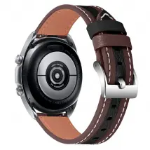 Honor MagicWatch2 - Bracelet Cuir Marron et Noir pour 42mm