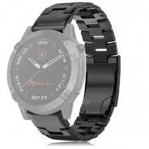Bracelet titane Garmin Fenix 6/5/Forerunner 935/945 - Noir