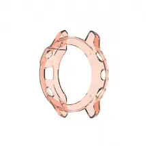 Coque TPU pour Garmin Enduro - Rose transparent