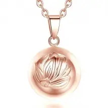 Collier Bola Grossesse - Lotus Cuivré