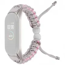 Bracelet Nylon Cordon - Xiaomi Mi Band 5/6 Kaki