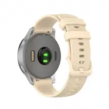 Wewoo Smartwatch Bracelet - Silicone Crème