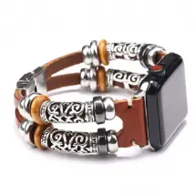 Bracelet vintage pour Apple Watch - Marron