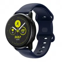 Bracelet Silicone Bleu 22mm pour Samsung Galaxy Gear S3