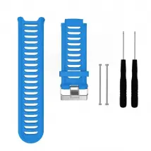 Wewoo Bracelet silicone Garmin Forerunner 910XT - Bleu