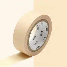 Masking Tape Jaune orangé 1,5 cm x 7 m ()