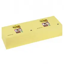 Notes Adhésives Post-it Jaunes (12 Unités)
