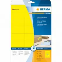Herma Étiquettes A4 480 Pièces Jaune