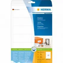 Herma 5056 Étiquettes Premium - Blanc