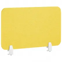 BELIANI Séparateur de bureau - Jaune