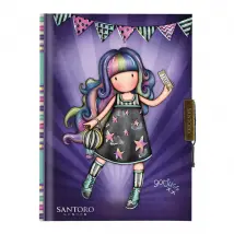 Gorjuss Journal intime Up and away - Violet