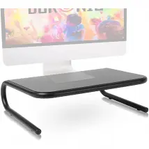 Duronic Rehausseur d'Écran DM071 - Noir