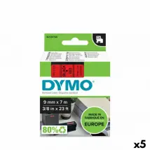 Dymo Ruban de transfert thermique - Noir/Rouge