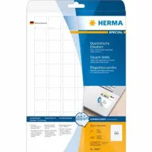 Herma Étiquettes carrées 25,4 mm
