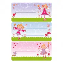 Elysees Paris Herma Étiquettes - Motif princesse