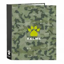 Kelme Reliure à anneaux A4 Noir Vert