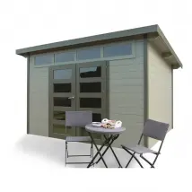 Solid Abri jardin bois Verona 7.2 m²
