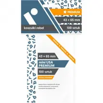 Rebel Card Sleeve Mini USA - 100 Pièces