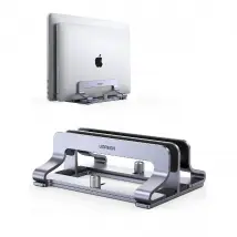 Ugreen Support Ordinateur Portable Vertical - Aluminium