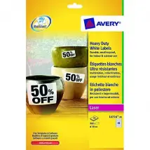 Avery Étiquettes Rondes Adhésives
