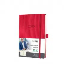 Sigel C2064 Agenda Semainier Conceptum - Rouge