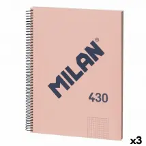Milan Carnet 430 - Rose