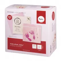 Rayher Kit DIY Faire-parts de naissance - Rose