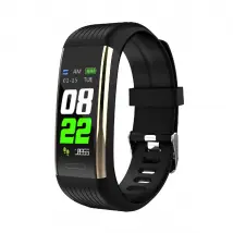 Montre intelligente pour Android/IOS - Coutures noires