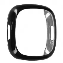 Protection Noire avec Film Ecran pour Fitbit Versa 4 et Fitbit Sense 2
