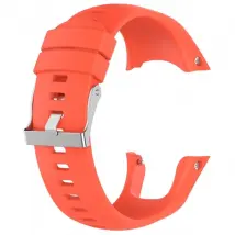 Wewoo Bracelet silicone pour SUUNTO Trainer HR - Orange