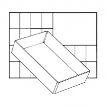 RAACO Boite rangement 47x109x157 mm
