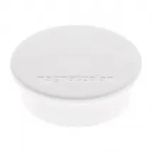 Magnetoplan Aimants 10x - Ø 40 mm Blanc
