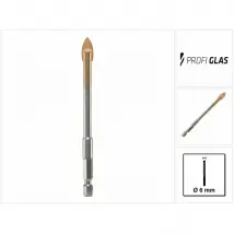ALPEN Profi Glas Foret à Verre 6 mm