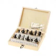 HITACHI Coffret 12 fraises carbure queue 8mm