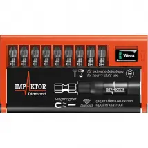 WERA Assortiment embouts Bit-Check 10 pcs