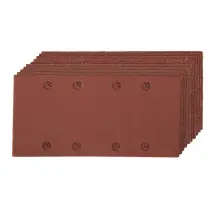 Silverline Feuilles abrasives Velcro - Lot de 10