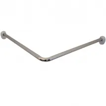 Ridder Tringle de douche coin universelle - Chrome Ø25 mm