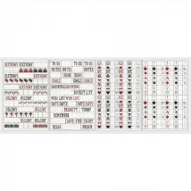 Stickers calendrier Rayher