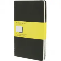 MOLESKINE Cahiers quadrillés Grand format - Noir