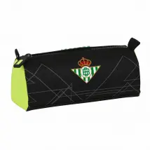 Real Betis Balompié Trousse d'écolier Noir Citron