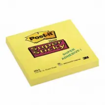 3M Post-it Super Sticky - Lot de 6 blocs - Jaune