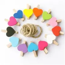 Mini pinces en bois Wewoo
