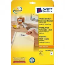 Avery L4744REV-25 Etiquettes