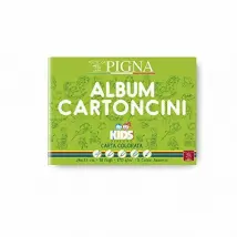 Pigna Album cartes multicolores 10 pièces