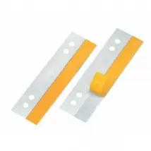 VELOFLEX Bande adhésive perforée - 105 mm, Transparent