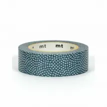 Masking Tape Bleu Gris Pois
