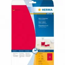 Herma Étiquettes rondes 60 mm - 240 pièces - Rouge fluo